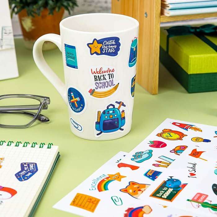 School Stickers for Scrapbooking, 256Pcs First Day of School Teacher Reward Cute Back to School Stickers for Teens Toddler Students Classroom Decorations - Image 7