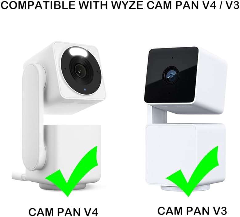 Outside Corner Mount for Wyze Camera Pan V3 V4, Aluminum Alloy Material, Coverage for Monitoring Both Sides of Your House Reducing Blind Spots - Image 4