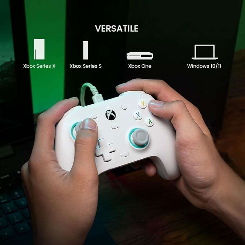 GameSir G7 SE Wired Controller for Xbox Series X|S, Xbox One & Windows 10/11, Plug and Play Gaming Gamepad with Hall Effect Joysticks/Hall Trigger, 3.5mm Audio Jack - Image 8