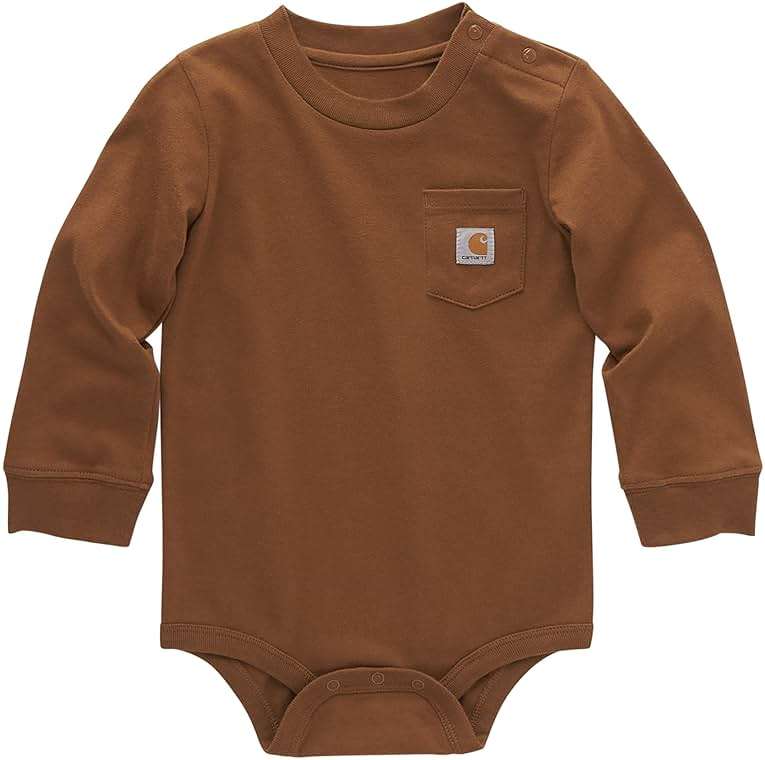 Carhartt Long-Sleeve Pocket Bodysuit - Image 1
