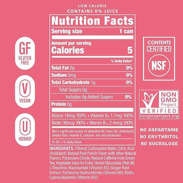 GORGIE Sugar Free Natural Energy Drinks, BestSellers Variety (12 Pack) - Healthy Energy Drinks - Natural Coffee Replacement with Green Tea Caffeine and Biotin - 150mg Caffeine, Vegan, & Low Calorie - Image 2