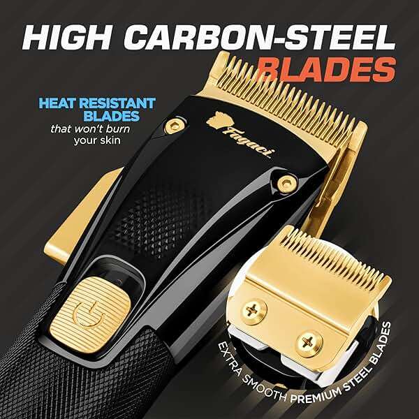 Fagaci Professional Hair Clippers for Men - Precise Cutting, Turbo Power Cordless Hair Clippers with 5 Hour Battery Life - Image 6