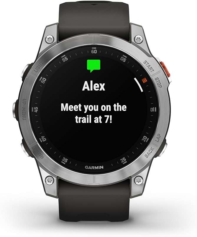 Garmin epix Gen 2, Premium Active smartwatch, Touchscreen AMOLED Display, Adventure Watch with Advanced Features, Slate Steel (Renewed) - Image 8