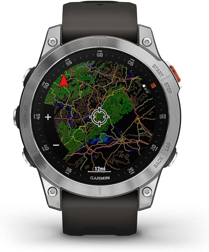 Garmin epix Gen 2, Premium Active smartwatch, Touchscreen AMOLED Display, Adventure Watch with Advanced Features, Slate Steel (Renewed) - Image 9