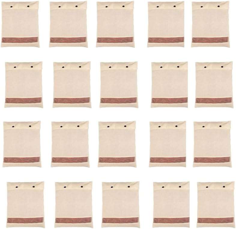 Mayatra's Pack of 20 Saree Storage Bags - Wardrobe Organizer For Storage - Saree Bag For Clothes Storage -Transparent Cloth Storage Cover (14.5 * 16.5 inches) - Image 1