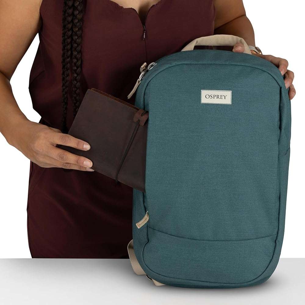 Osprey Arcane Small Day Commuter Backpack, Black - Image 2