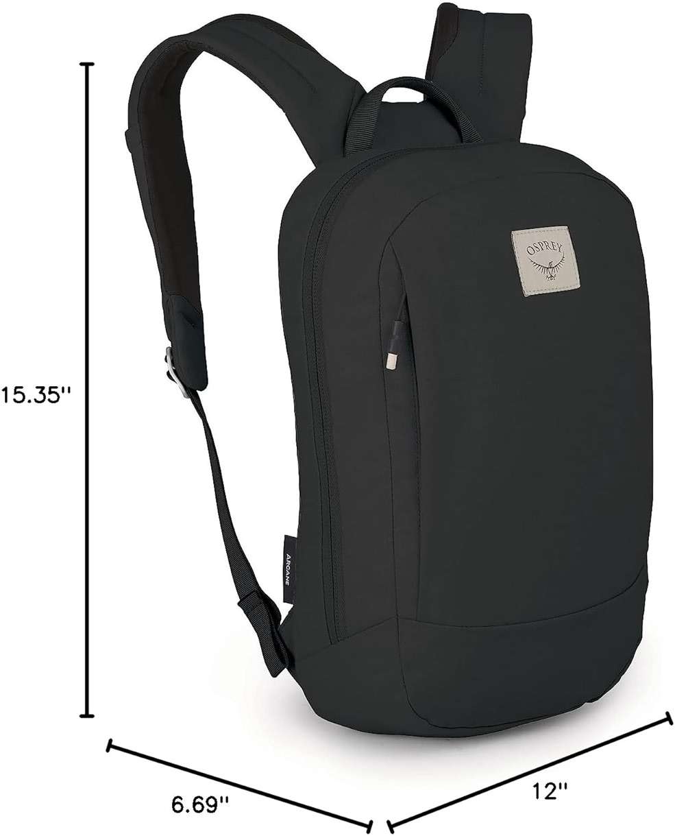 Osprey Arcane Small Day Commuter Backpack, Black - Image 3