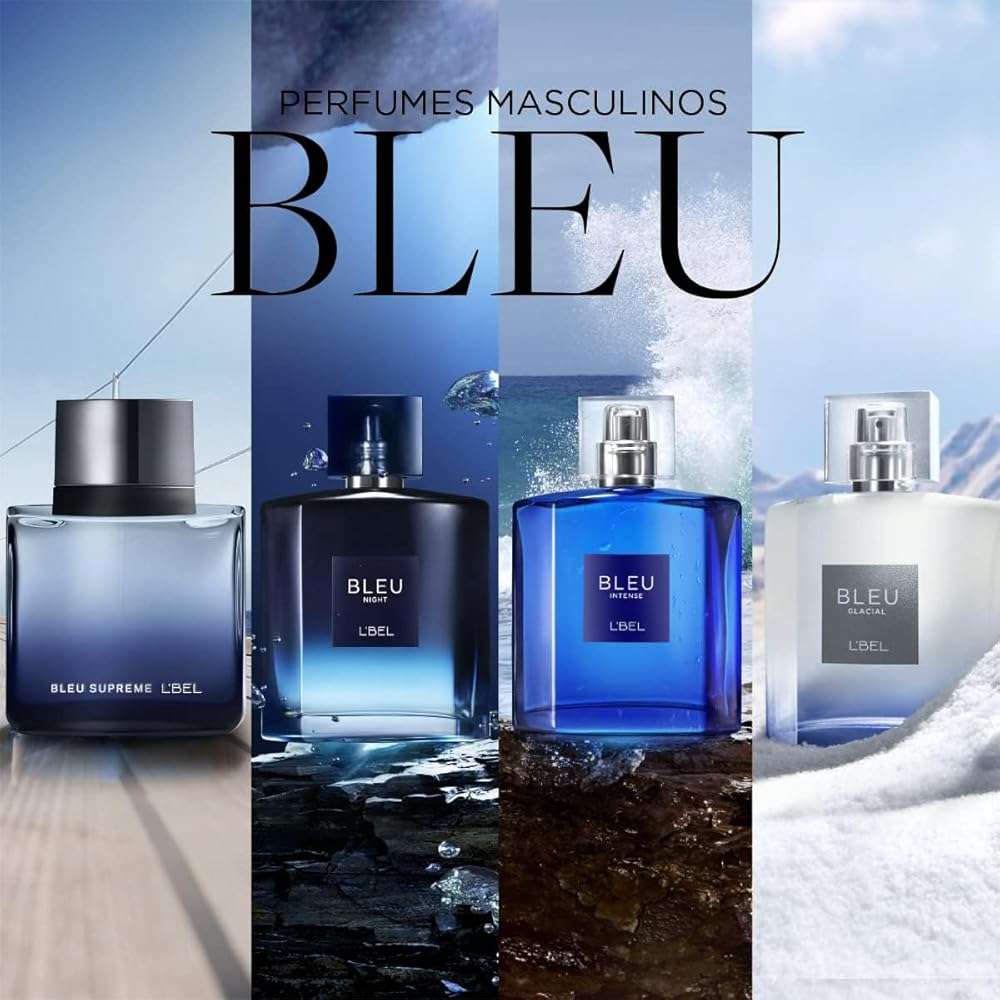 L'BEL - Bleu Intense Perfume para Hombre Larga Duración 100 ml/3.4 Oz - Image 7