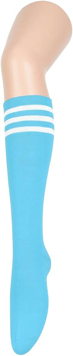 Century Star Knee High Striped Socks for Women - Long Thin Tube Sports Thigh High Socks Tall Stockings - Image 4