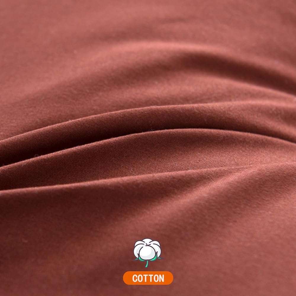 Japanese Floor Mattress Double Foldable,Camping Mattresses for Tents,Roll Up Mattress Single Guest Bed,Shikibuton Futon Mattress,Brown,Full/120x200cm - Image 4