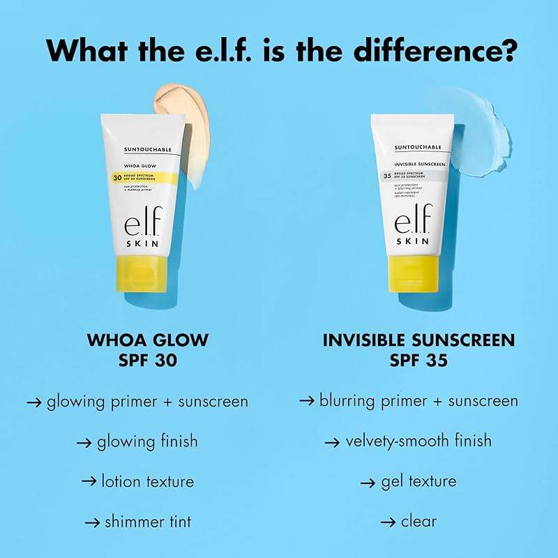 e.l.f. SKIN Suntouchable Invisible SPF 35 Sunscreen, Lightweight Gel for Under Makeup, Daily Face Sunscreen for Women, Vegan & Cruelty-Free - Image 5