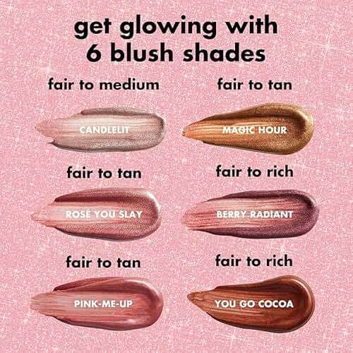 e.l.f. Halo Glow Blush Beauty Wand, Liquid Blush Wand For Radiant, Flushed Cheeks, Infused With Squalane, Vegan & Cruelty-free, Rosé You Slay - Image 6