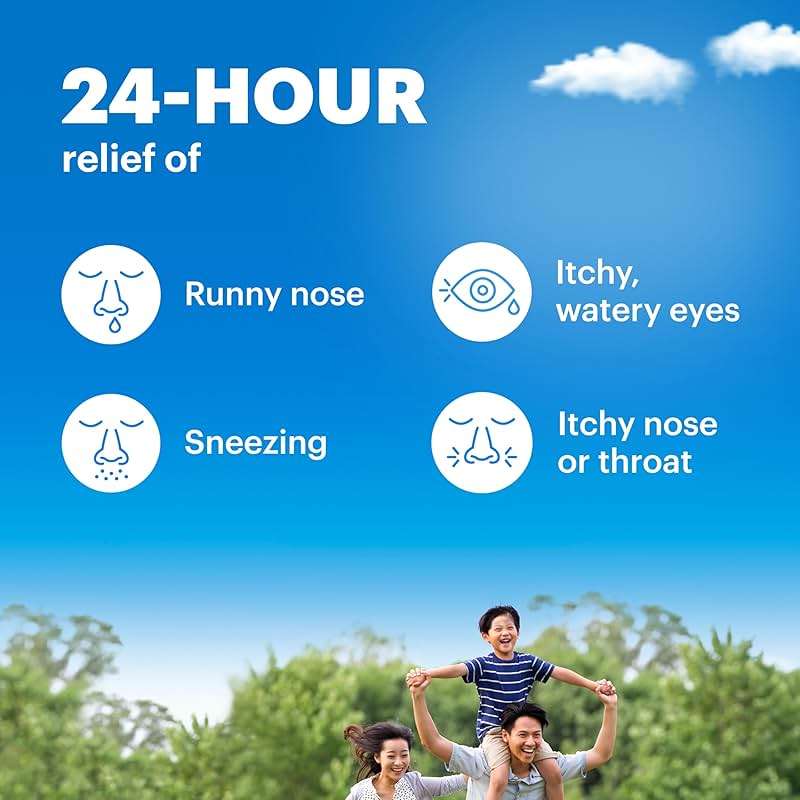 Children's Claritin Chewables 24 Hour Allergy Relief, Non Drowsy Kids Allergy Medicine, Grape Antihistamine Chewable Tablets, 30 Count - Image 3