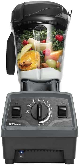 Vitamix Explorian with Programs, Three Blending Programs, Professional-Grade Blender for Smoothies and More, Self-Cleaning Kitchen Appliance, 64 Oz Container, Slate (Renewed Premium) - Image 1