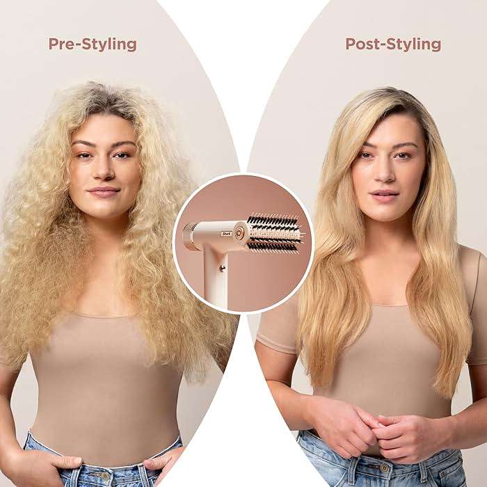 Shark Hair Dryer | SpeedStyle | No Heat Damage Hair Styling Tool | 3 Styling Tools Included | Portable & Powerful Blow Dryer | Best for Straight & Wavy Hair | Silk | HD331 - Image 11