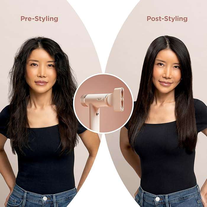 Shark Hair Dryer | SpeedStyle | No Heat Damage Hair Styling Tool | 3 Styling Tools Included | Portable & Powerful Blow Dryer | Best for Straight & Wavy Hair | Silk | HD331 - Image 12