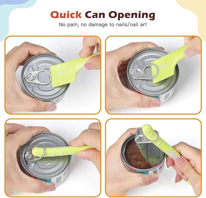 Ainvhh 8 PACK Can Lids, Pet Food Can Cover and Food Mixing Spoons Food Canned Scoop, Fits Most Standard Size Dog and Cat Can Tops for Pet Cat Dog Feeding Can and Wet Food Storage - Image 6