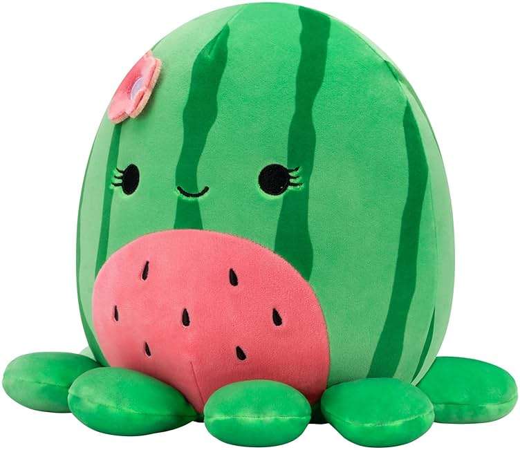 Squishmallows Original 8-Inch Marcella Watermelon Octopus - Official Jazwares Plush - Image 3