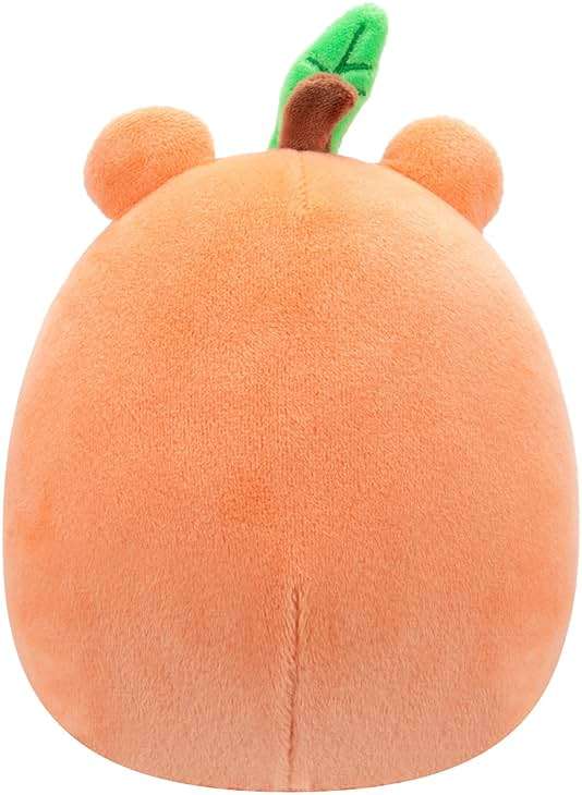 Squishmallows Original 5-Inch Fatima Peach Frog with Fuzzy Belly - Official Jazwares Plush - Image 4