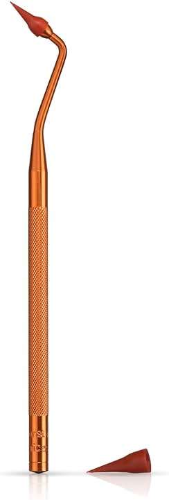 GUM Stimulator Permanent Handle with Rubber Tip, Long-Handled Stimulator & Plaque Remover for Teeth Health, 1 Handle + 2 Refill Packs - Image 5