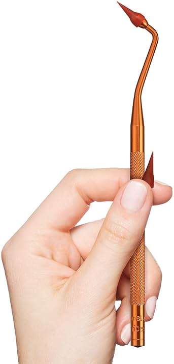 GUM Stimulator Permanent Handle with Rubber Tip, Long-Handled Stimulator & Plaque Remover for Teeth Health, 1 Handle + 2 Refill Packs - Image 6