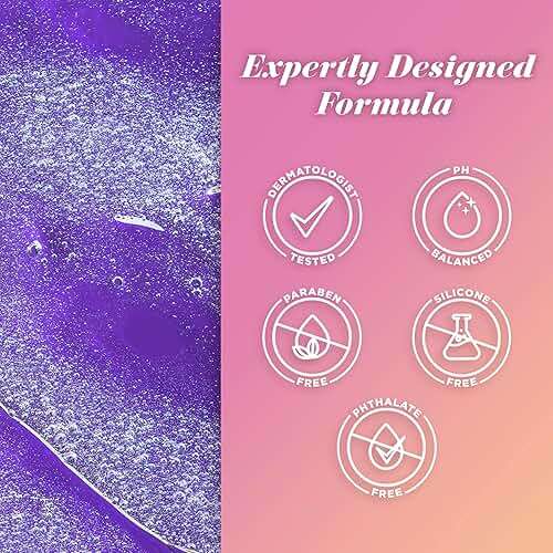 Caress Black Orchid & Patchouli Oil Body Wash, 20 fl oz (4 Pack) | Hyaluronic Acid & Vitamin B3, Moisturized, Silky Soft Skin, Long-Lasting Exotic Fragrance - Image 4