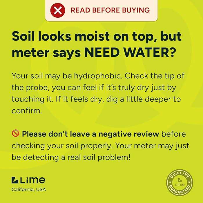 GROWIT Plant Moisture Meter - Accurately Tells You When to Water Your Plants - Perfect Stocking Stuffers Gift - No Battery Needed - Image 3