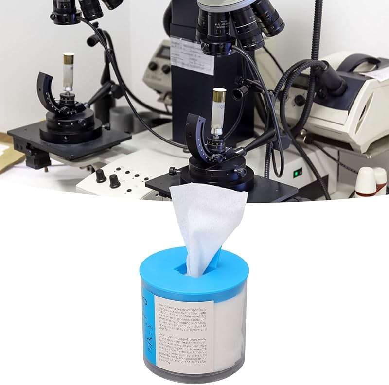 180 Optical Fiber Wipes - Fiber Cable End Connector Cleaning Dust Paper Wipes - Image 3