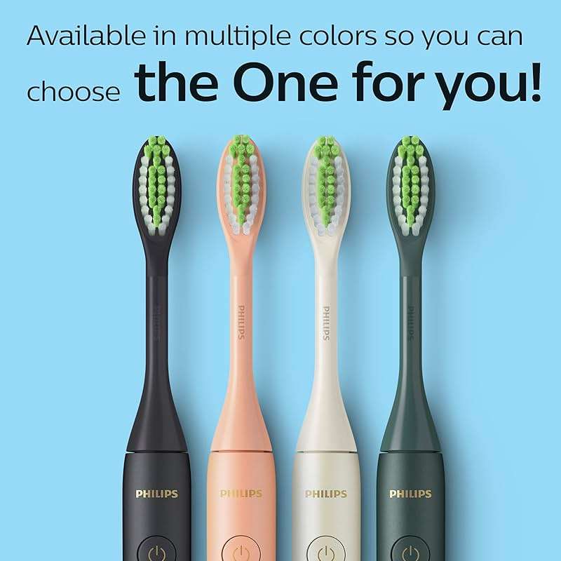 Philips Sonicare One by Sonicare Rechargeable Toothbrush, Shadow, HY1200/26 - Image 6