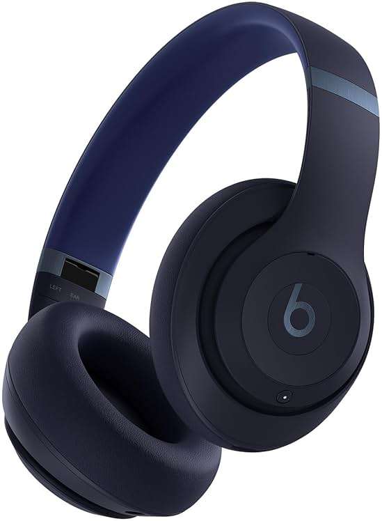 Beats Studio Pro Premium Wireless Over-Ear Headphones- Up to 40-Hour Battery Life, Active Noise Cancelling, Great for Travel & Commuting, USB-C Lossless Audio, Apple & Android Compatible - Navy - Image 1