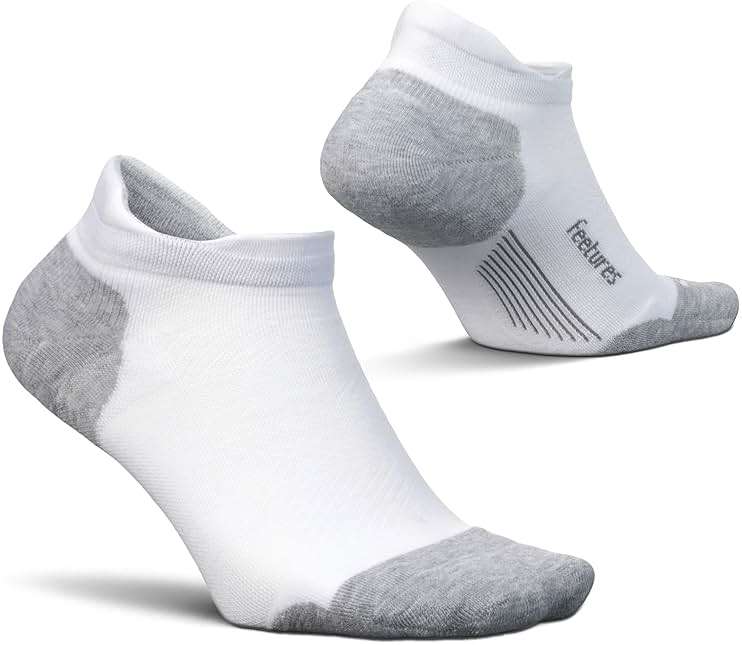 Feetures Elite Max Cushion No Show Tab - Running Socks for Men & Women, Athletic Compression Socks, Moisture Wicking - Image 1