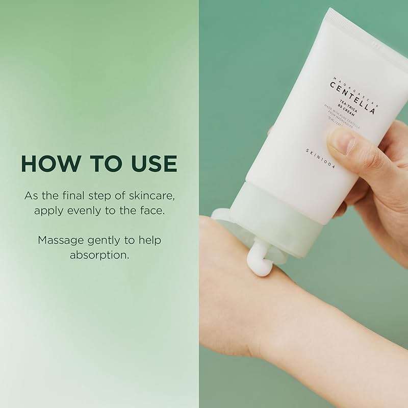 SKIN1004 Tea-Trica B5 Cream, Face Moisturizer with Centella Asiatica & Panthenol B5, Gel Moisturizer for Soothing & Hydrating, Cica Cream with Tea Tree & Centella, Korean Skin Care, 2.53 fl.oz / 75ml - Image 7