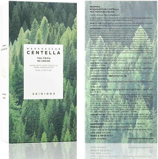 SKIN1004 Tea-Trica B5 Cream, Face Moisturizer with Centella Asiatica & Panthenol B5, Gel Moisturizer for Soothing & Hydrating, Cica Cream with Tea Tree & Centella, Korean Skin Care, 2.53 fl.oz / 75ml - Image 9