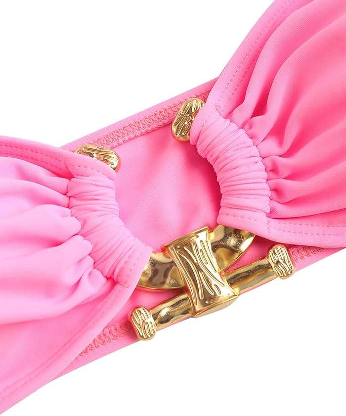 ZAFUL Bikini Sets for Women Strapless Top Sexy High Cut Bathing Suit Bandeau Two Piece Swimsuit String Beach Swim Suit 2026 - Image 3