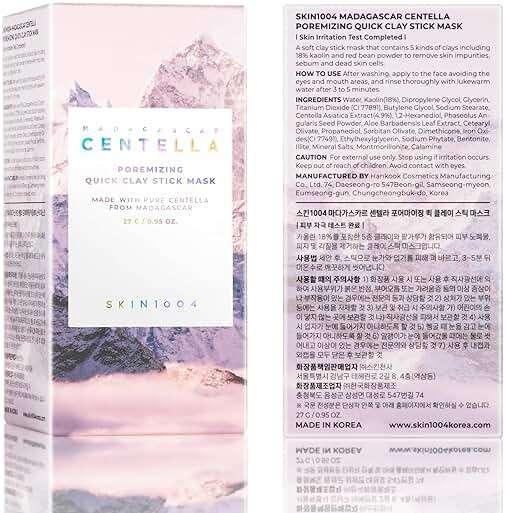 SKIN1004 Poremizing Quick Clay Stick Mask, Face Mask Skincare for Pore Minimizing, Facial Clay Mask with Centella, Pore Minimizer for Sebum Control, Pink Mud Mask, Korean Skin Care, 0.95 oz / 27g - Image 9