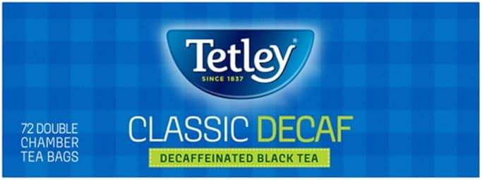 Tetley, Decaffeinated Classic Black Tea Bags, 72 Double chamber Tea Bags | Served Hot or Iced and Bundled with 2 Snail Shape Tea Bag Holder clip Drink Markers for Cup, Mug In a Soko Smiles Bag. - Image 4