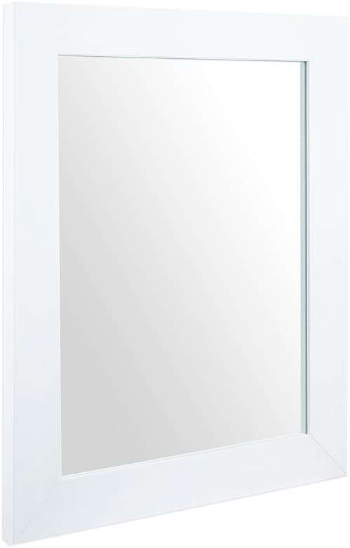 Ruomeng Wall Mirror Rectangle Decorative Mirror 12" x 16" for Entryway, Bedroom, Living Room, White - Image 1
