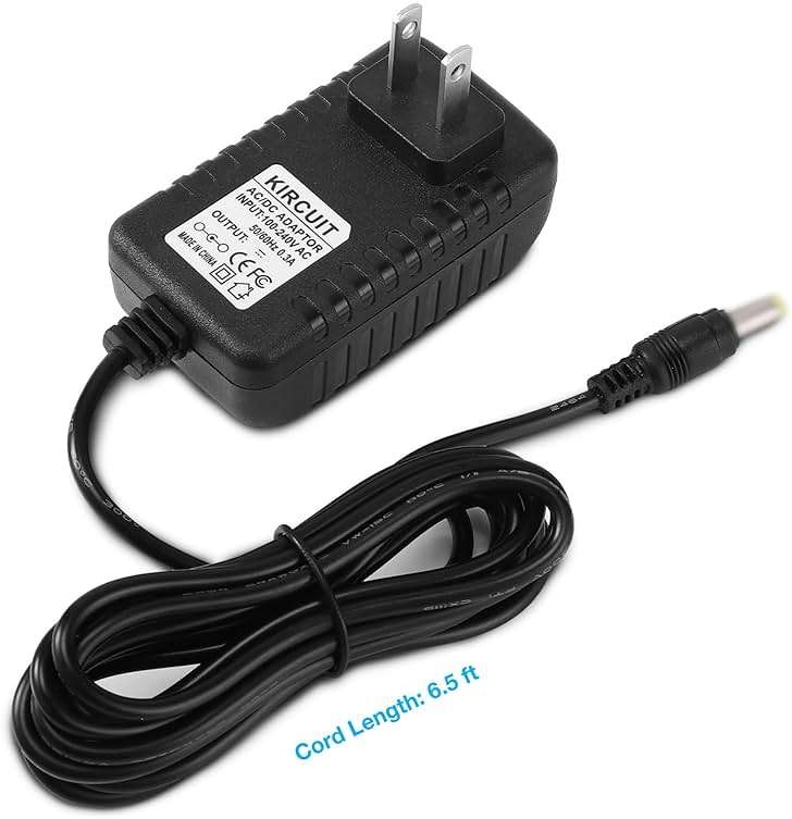 Kircuit AC/DC Adapter Compatible with Hyperice Vyper Go 31020 001-00 3102000100 3 31100 001-00 3110000100 High-Intensity Portable Vibrating Roller 2550mAh 2400mAh Lithium ion Battery 18V 1A Charger - Image 3