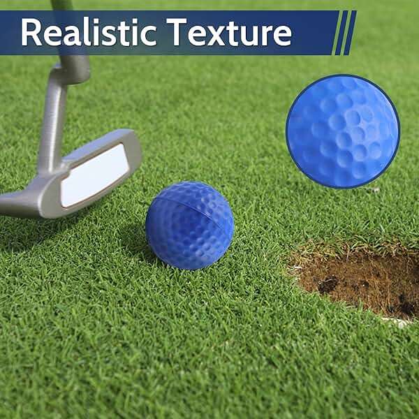 Guirnd 20 Pack Foam Golf Balls, 41mm Practice Golf Balls, Realistic Feel and Long Lasting Limited Fligh Practice Golf Balls for Backyard, Soft Golf Balls for Indoor or Outdoor - Image 5