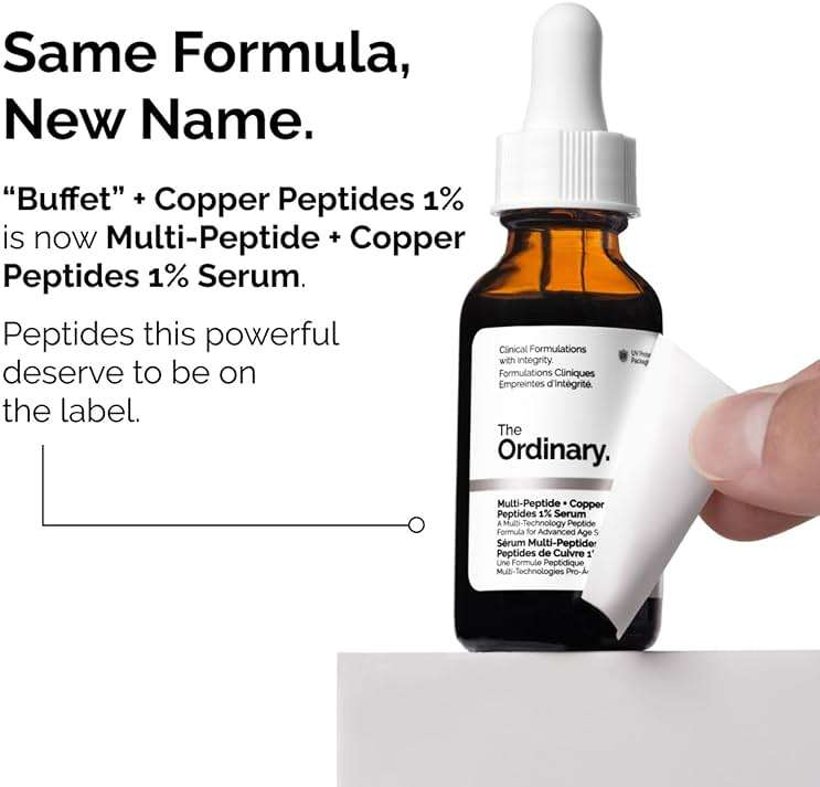The Ordinary Multi-Peptide + Copper Peptides 1%, GHK-Cu Anti-Aging Serum for Fine Lines and Skin Elasticity - Image 7