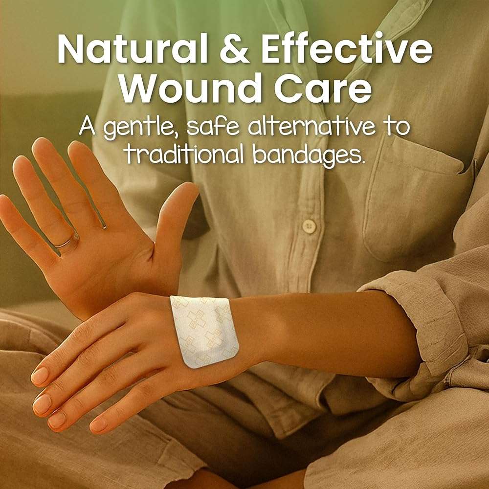 Patch Eco First Aid Kit, Assorted Hypoallergenic Adhesive Sizes Large and Small Bandages for Sensitive Skin, Essential Medical Supplies in a Reusable Tin, Latex Free, Sensitive Skin Bandages, 77 ct - Image 8