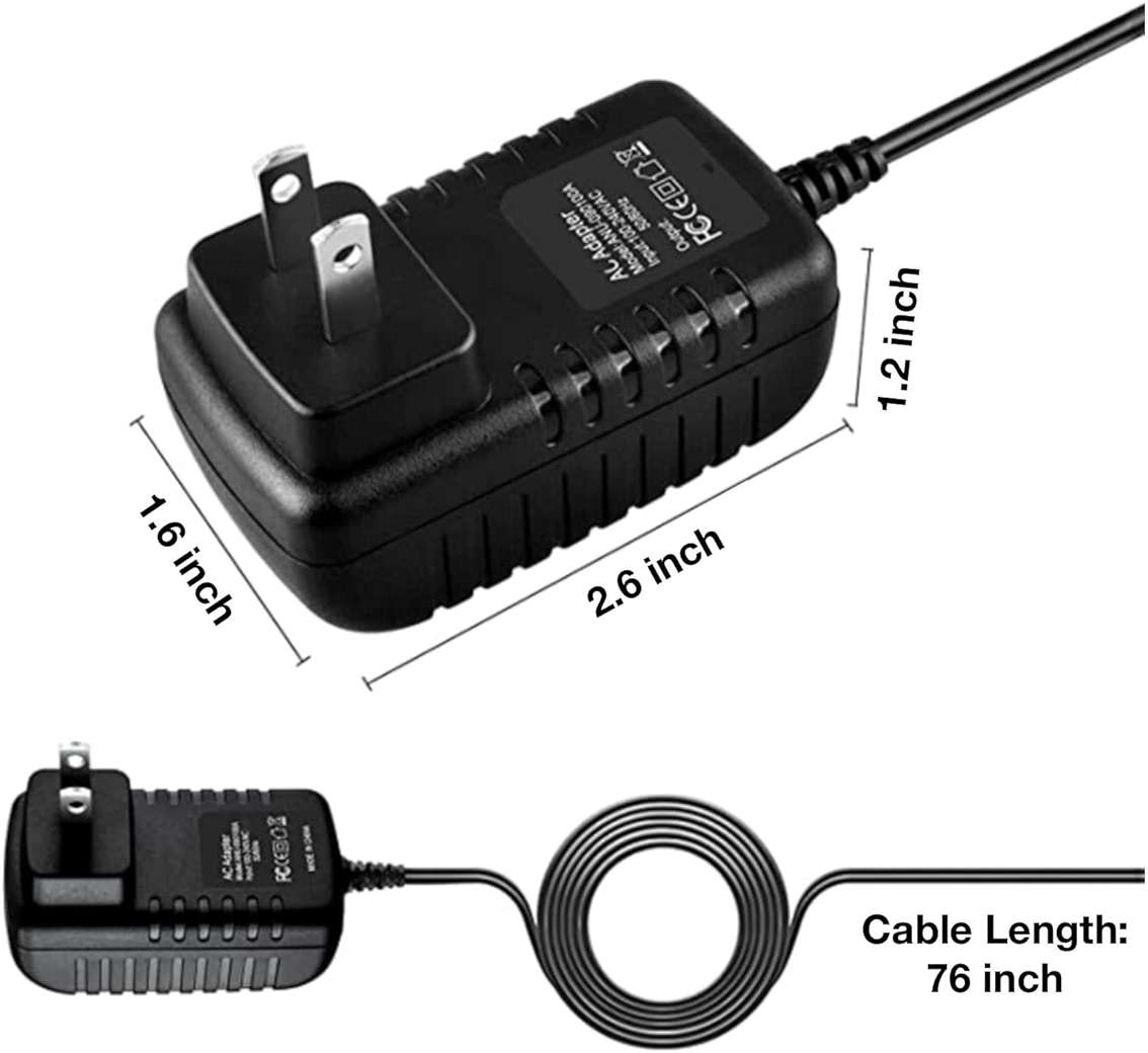 Onerbl AC/DC Adapter Replacement for Hyperice Vyper Go 31020 001-00 3102000100 3 31100 001-00 3110000100 High-Intensity Portable Vibrating Roller 2550mAh 2400mAh Lithium ion Battery 18V 1A Charger - Image 3