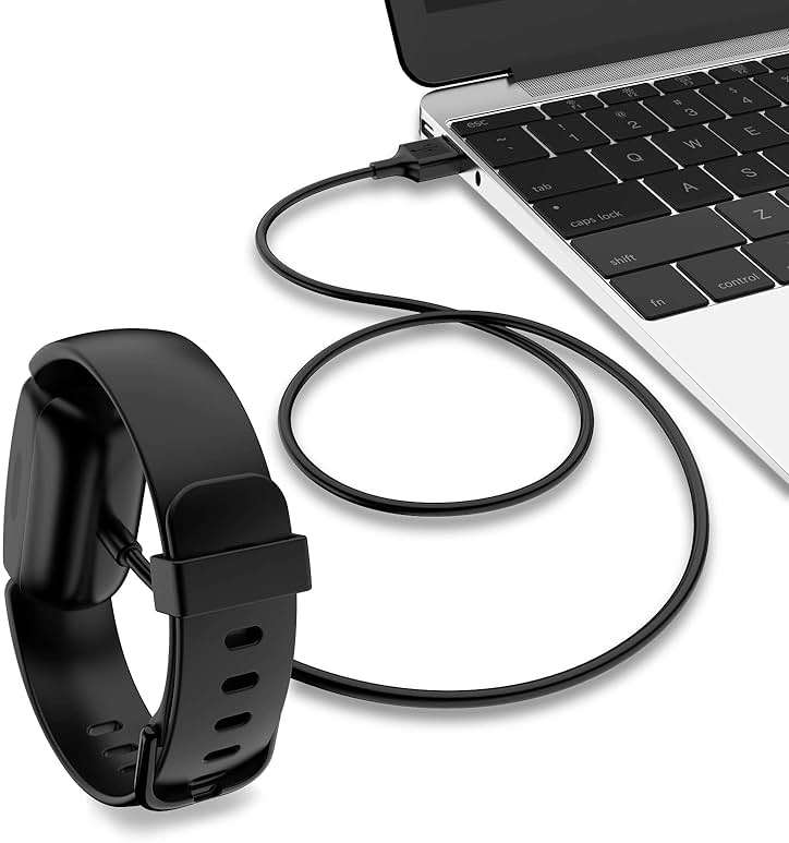 Charger Cable for Fitbit Inspire 3, Replacement USB Charging Cradle Dock Stand Cable for Inspire 3 Fitness Tracker (3.3 ft) - Image 6