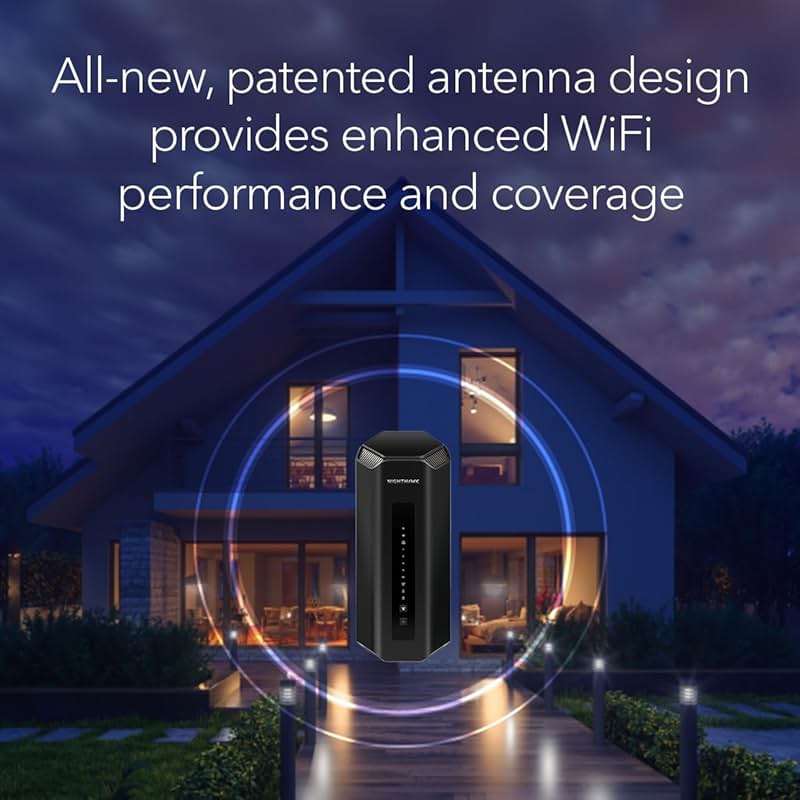 NETGEAR Nighthawk Tri-Band WiFi 7 Router (RS700S) - Router Only- BE19000 Wireless Speed (up to 19 Gbps) – 10 Gig Internet Port - Covers up to 3,500 sq. ft. – 1-Year Armor & Free Expert Help - Image 6