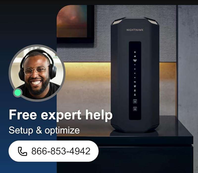 NETGEAR Nighthawk Tri-Band WiFi 7 Router (RS700S) - Router Only- BE19000 Wireless Speed (up to 19 Gbps) – 10 Gig Internet Port - Covers up to 3,500 sq. ft. – 1-Year Armor & Free Expert Help - Image 9