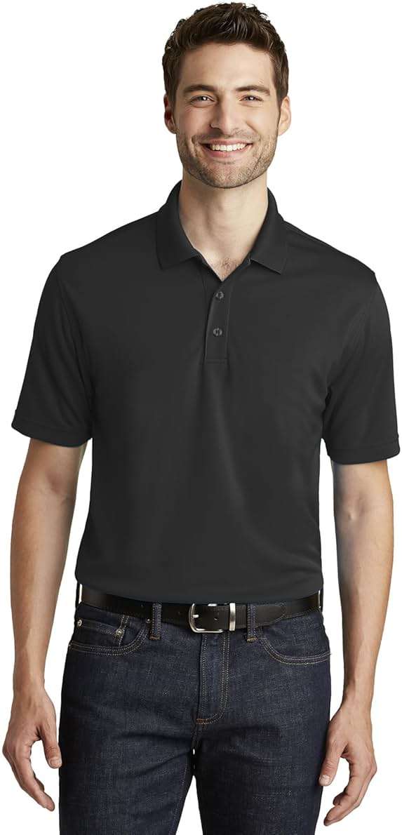 University of Houston Men's Short Sleeve Performance Polo with The UH Logo - Image 3
