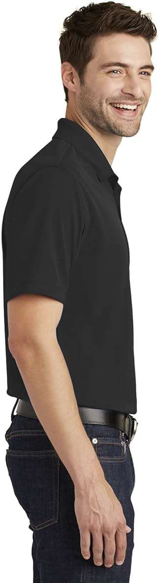 University of Houston Men's Short Sleeve Performance Polo with The UH Logo - Image 4