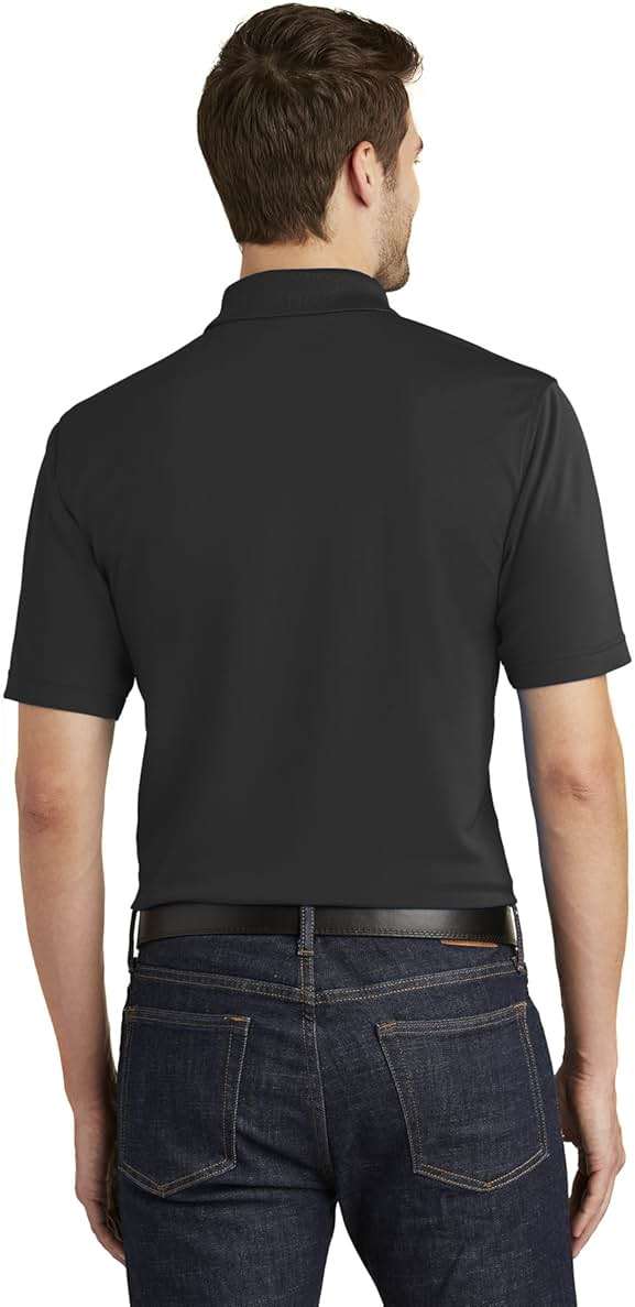 University of Houston Men's Short Sleeve Performance Polo with The UH Logo - Image 5