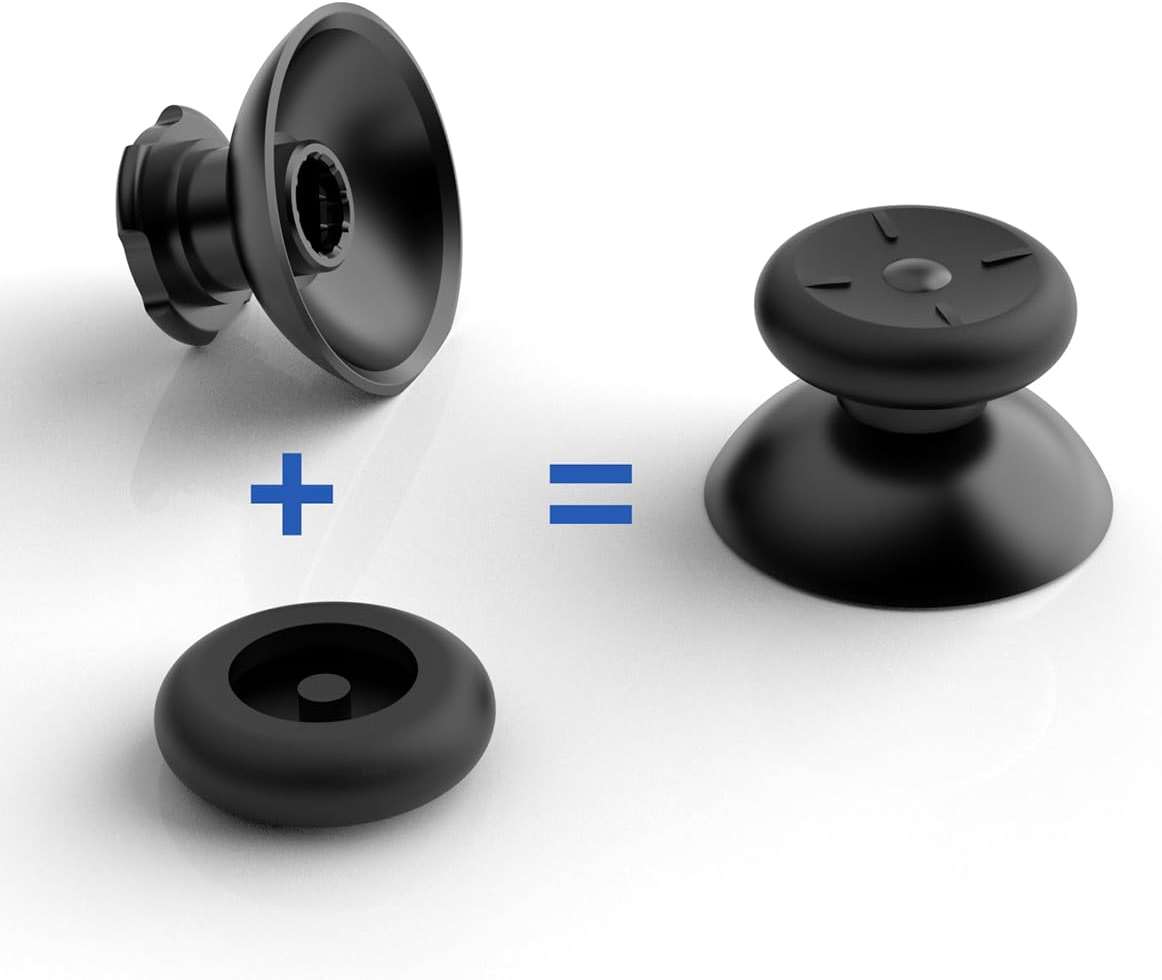 Joystick Replacement Kit for Oculus Quest 2 Controller, OLCLSS Accessories for Oculus Quest 2 Controller and Meta Quest 2 Controller (2-in-one) - Image 4