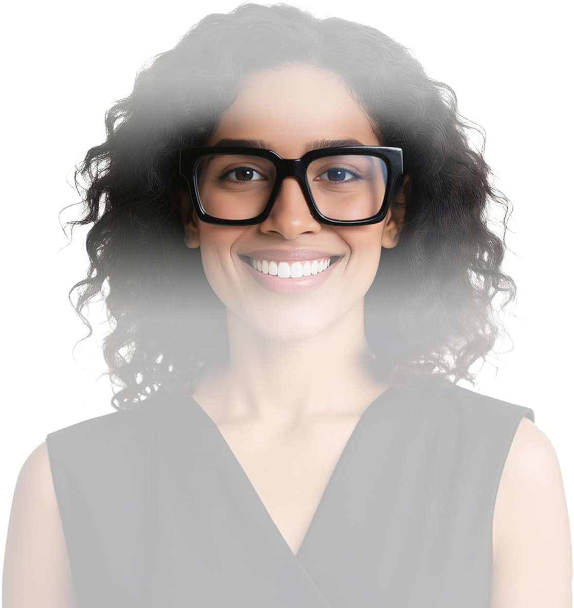 OCCI CHIARI Large Frame Reading Glasses for Women Retro Square Readers - Image 1